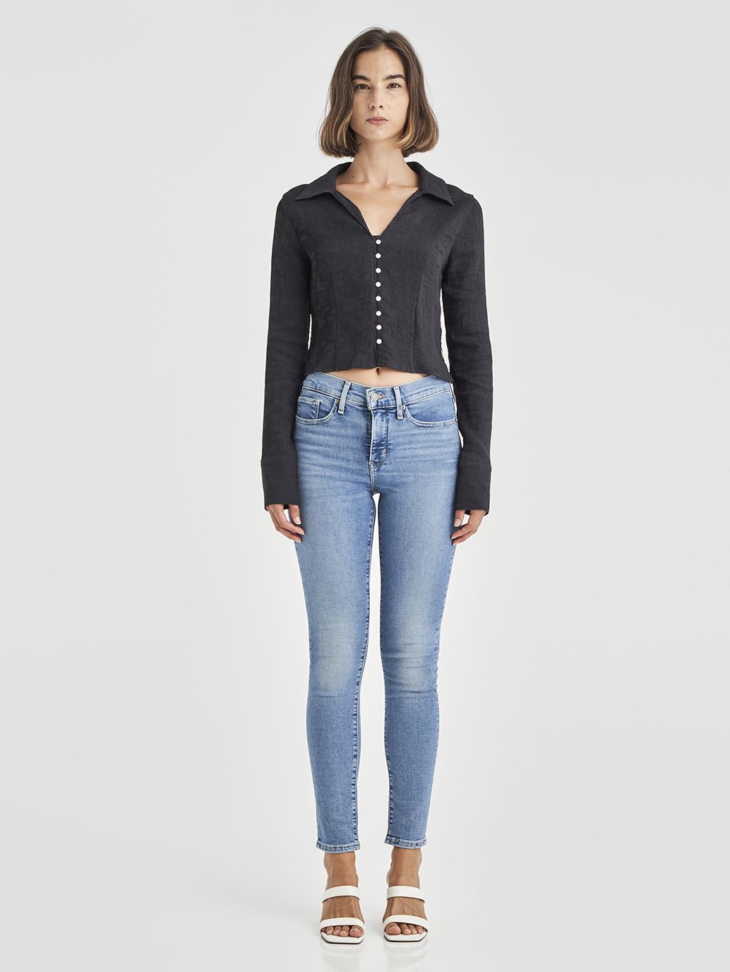 Levi's shaping skinny jeans best sale